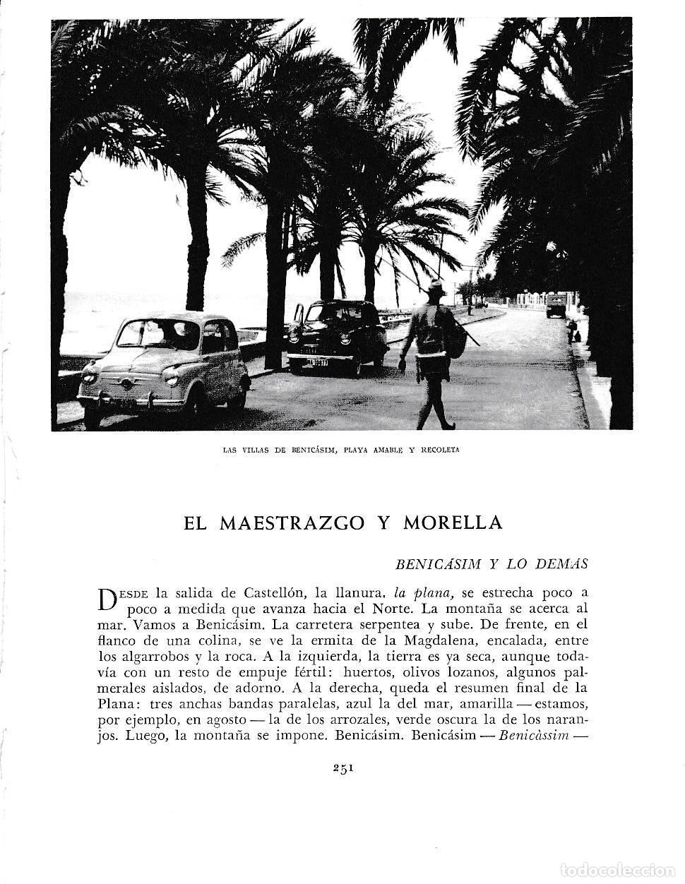 Postkarten: LAMINA 5971: Las villas de Benicasim Playa Amable y Recoleta - Joan Fuster