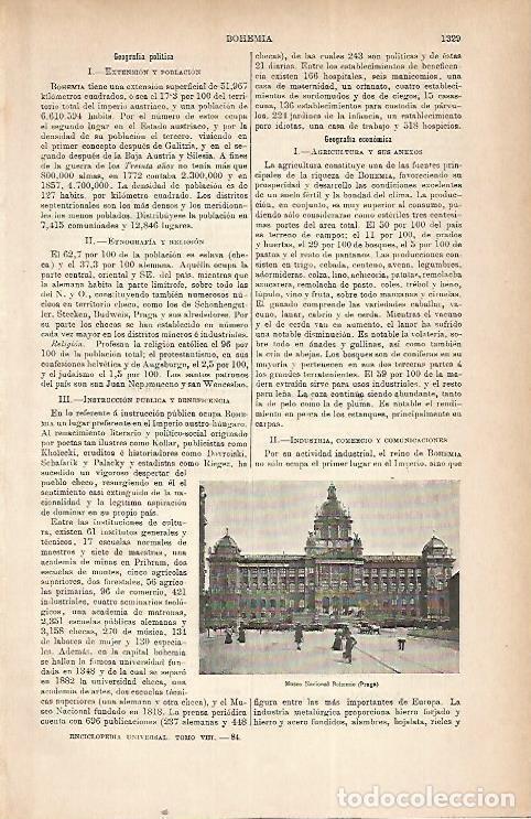 Cartoline: LAMINA ESPASA 22344: Museo Nacional Bohemio en Praga - Varios