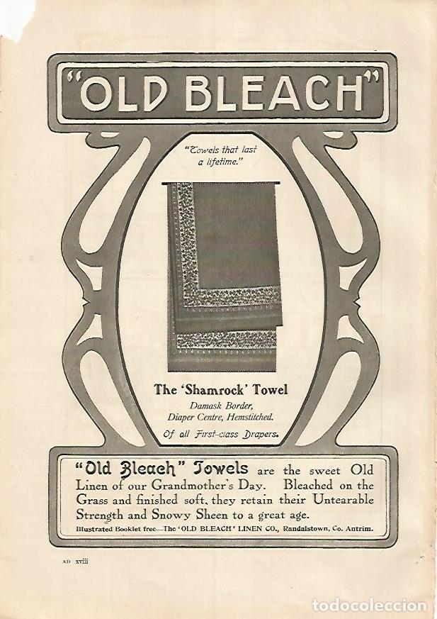 Postales: LAMINA PUBLICITARIA 7114: Old Bleach - Varios
