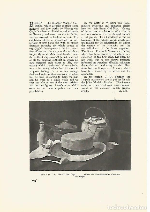 Postcards: LAMINA 7292: Still Life por Vincent Van Gogh - Varios