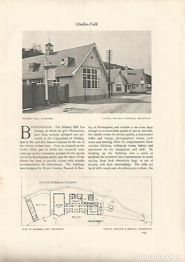 Postais: LAMINA 7340: Bilberry Hill Tea-Rooms en Birmingham - Varios