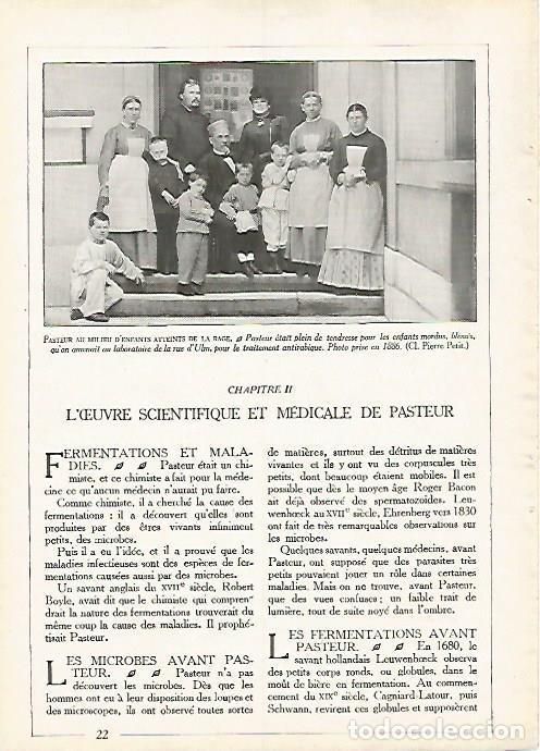 Cartoline: LAMINA 10027: Pasteur y los ni&ntilde;os en 1886 - Varios