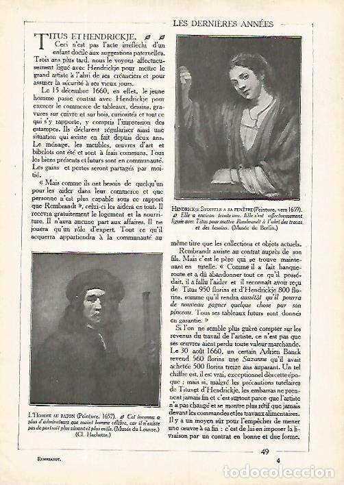 Postcards: LAMINA 10073: Retrato de Hendickje Stoffels en la ventana por Rembrandt - Varios