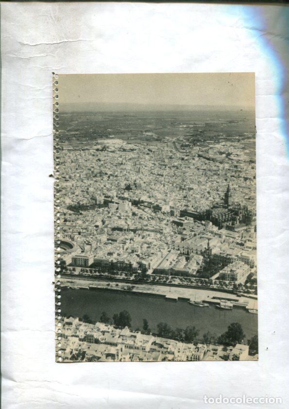 Cartoline: Lamina con vistas de: Sevilla y Catedral de Burgos
