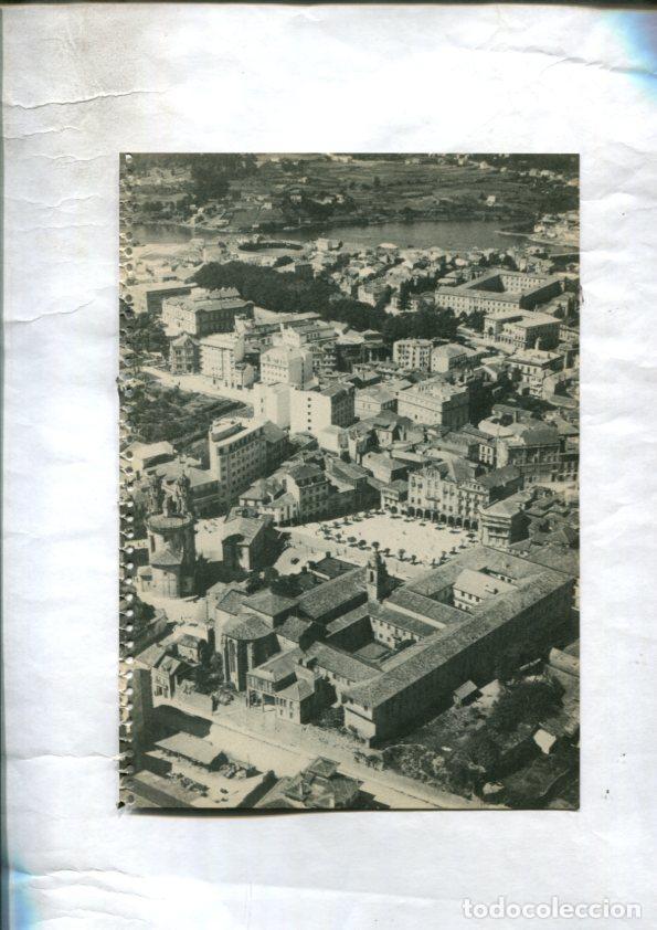 Cartoline: Lamina con vistas de: Santiago de Compostela y Castillo de Bellver en Mallorca