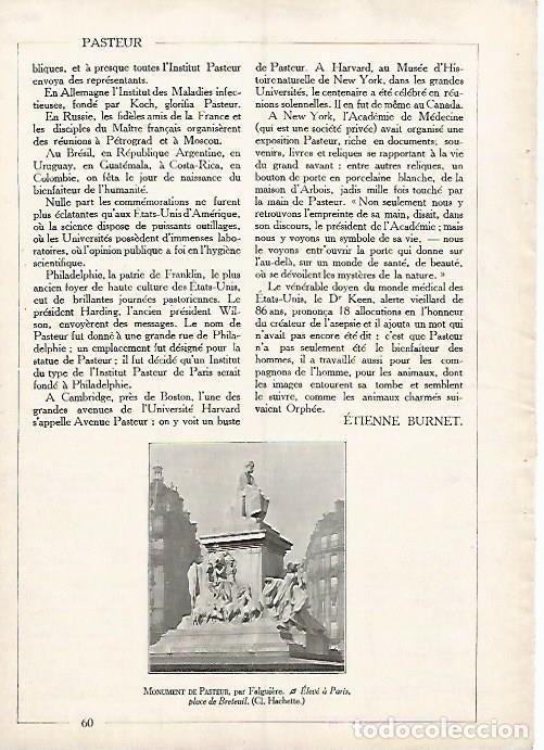 Postcards: LAMINA 10046: Monumento a Pasteur en Paris - Varios