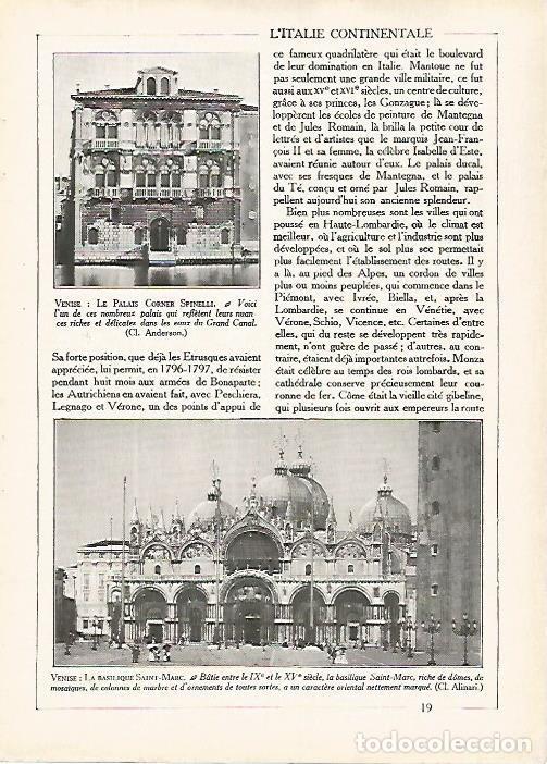 Postkarten: LAMINA 10123: Basilica de San Marcos y Palacio Spinelli en Venecia - Varios