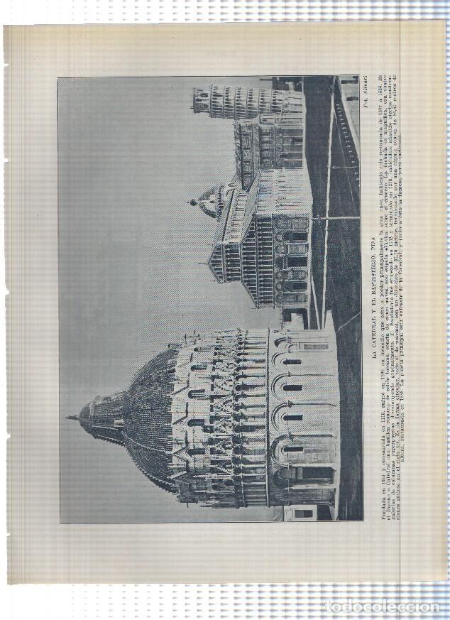 Postkarten: Lamina/sheet/feuille numerada 433/434: Italia: Catedral y El Baptisterio de Pisa y de Parma