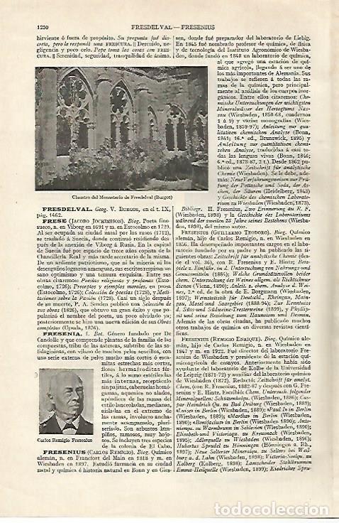 Postcards: LAMINA ESPASA 27514: Claustro del Monasterio de Fresdeval Burgos - Varios