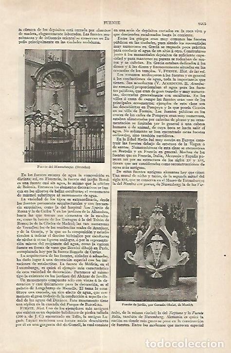 Postkarten: LAMINA ESPASA 27560: Fuente del Mannekenpis en Bruselas - Varios