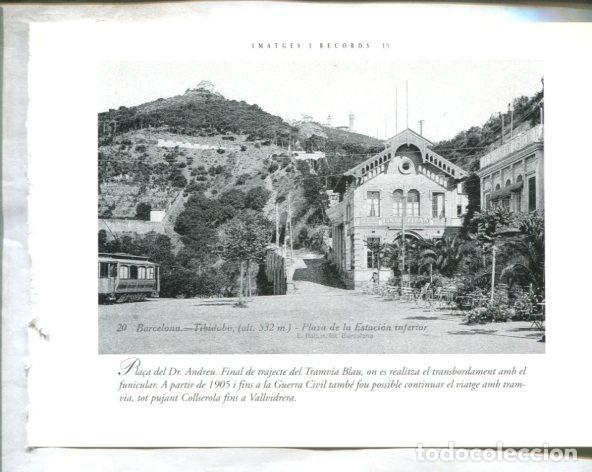Postcards: El Tibidabo de Barcelona: imagtes i records, paginadas 16 y 17 - varios