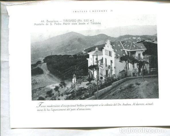 Postcards: El Tibidabo de Barcelona: imagtes i records, paginadas 26 y 27 - varios