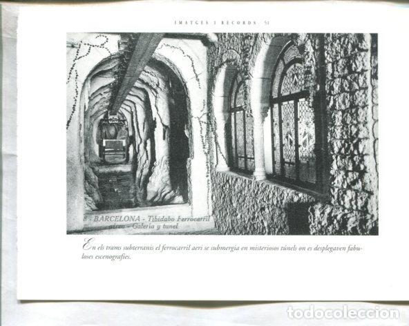 Postcards: El Tibidabo de Barcelona: imagtes i records, paginadas 51 y 52 - varios