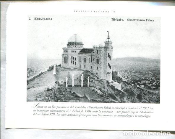 Postcards: El Tibidabo de Barcelona: imagtes i records, paginadas 20 y 21 - varios