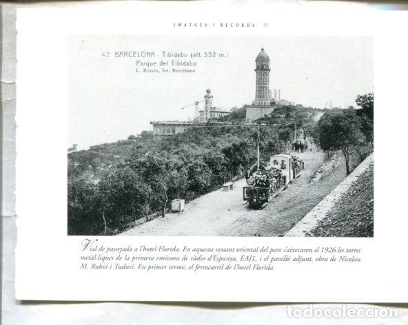 Postcards: El Tibidabo de Barcelona: imagtes i records, paginadas 57 y 58 - varios