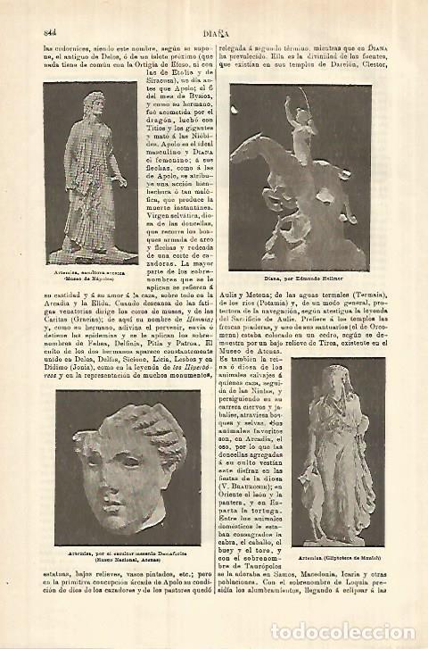 Postkarten: LAMINA ESPASA 27829: Artemisa - Varios