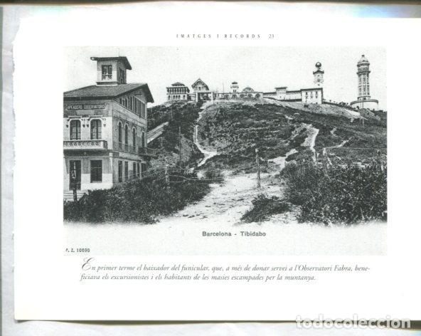 Postcards: El Tibidabo de Barcelona: imagtes i records, paginadas 24 y 25 - varios