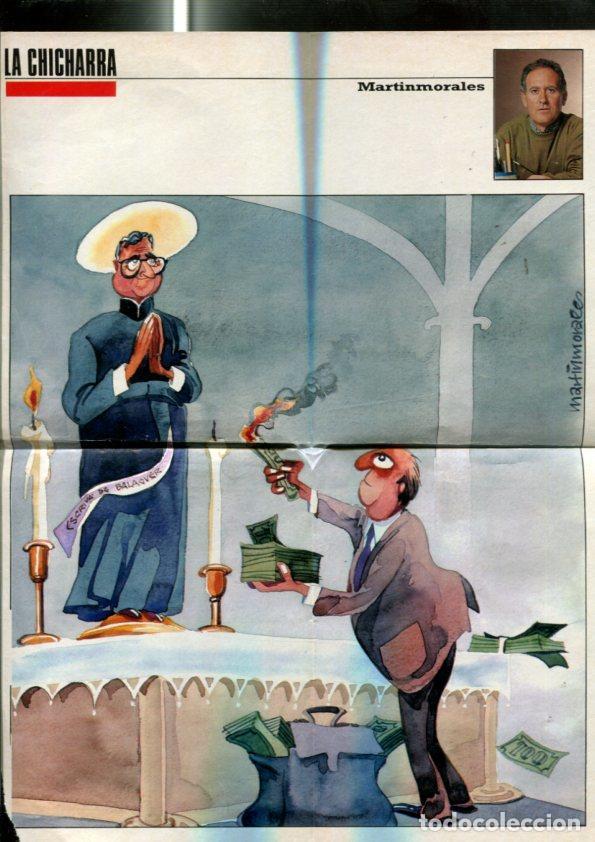 Cartoline: Dibujo sobre Escriva de Balaguer realizado por Martin Morales