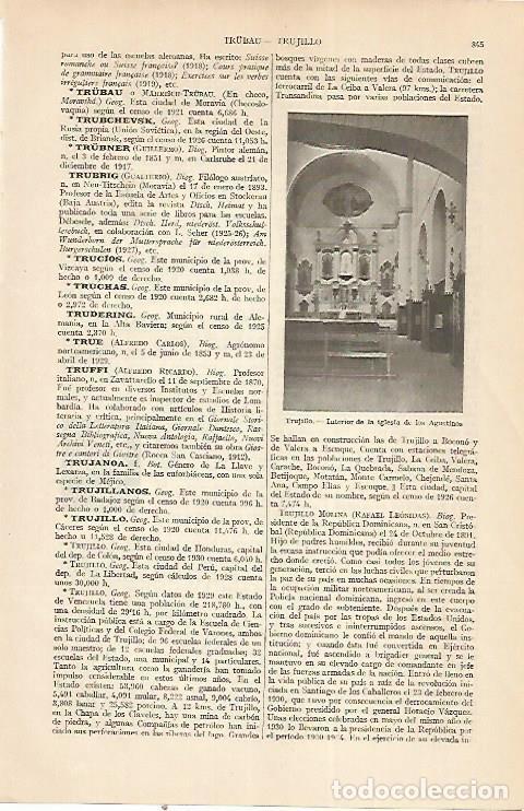 Postales: LAMINA ESPASA 22415:Iglesia de los Agustinos en Trujillo - Varios