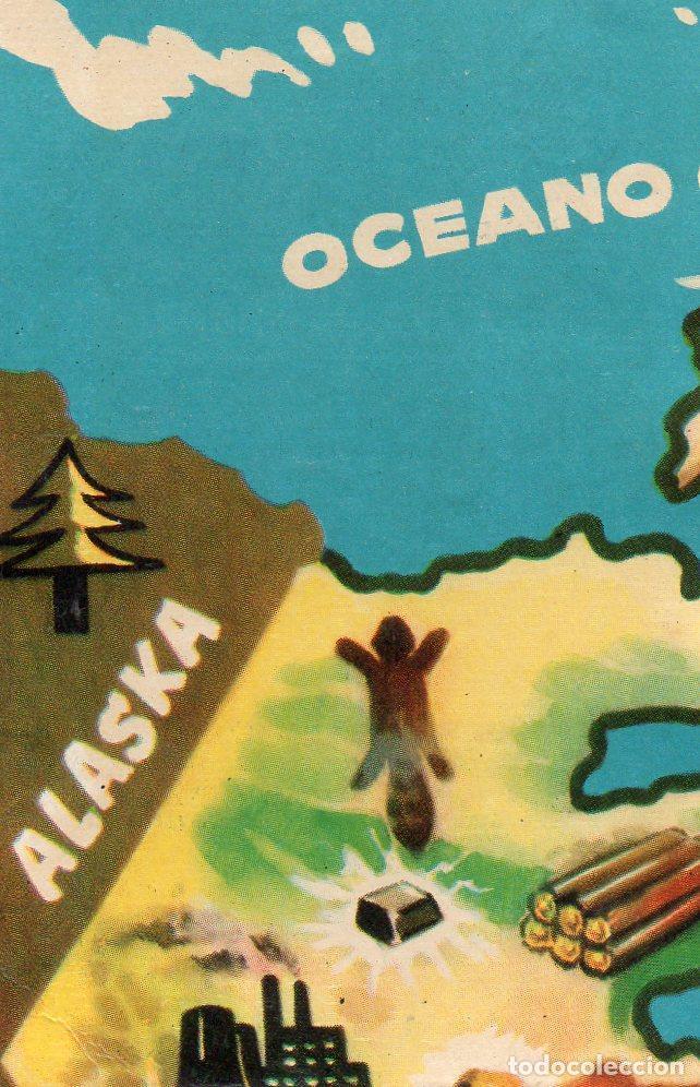 Postales: CROMO Viajando por America del Norte: Numero 1 - Varios