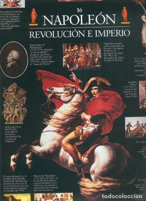 Postcards: Escenarios de la historia numero 16: Napoleon, revolucion e imperio - varios