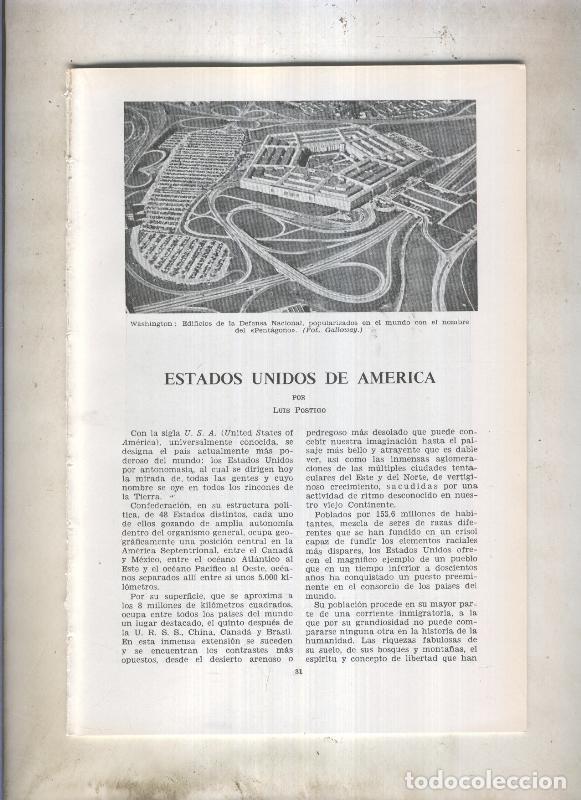 Cartoline: Estados Unidos de America por Luis Postigo - Varios