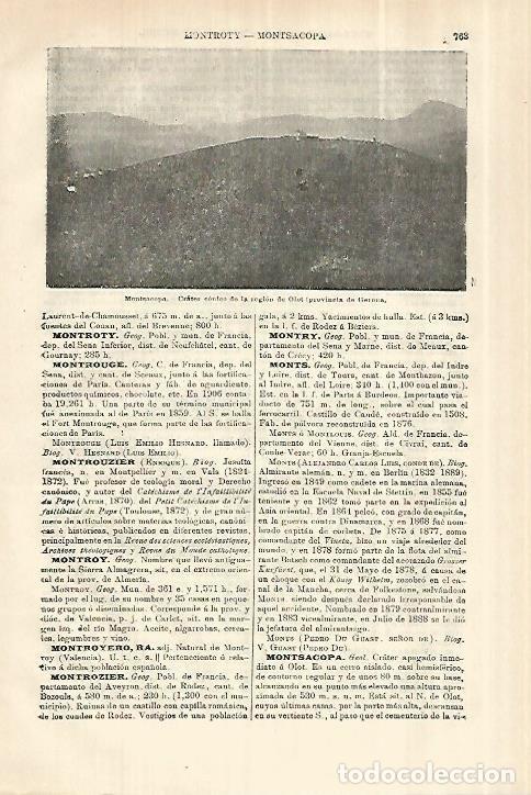 Cartoline: LAMINA ESPASA 28052: Crater en Olot Girona - Varios