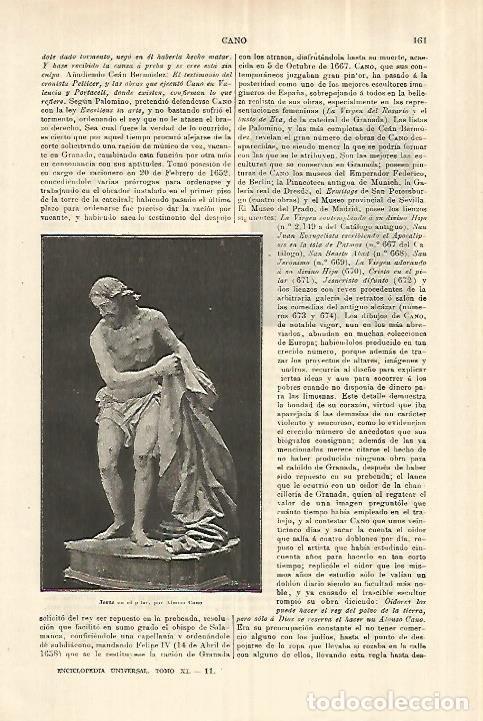 Postkarten: LAMINA ESPASA 28209: Jesus en el pilar por Alonso Cano - Varios