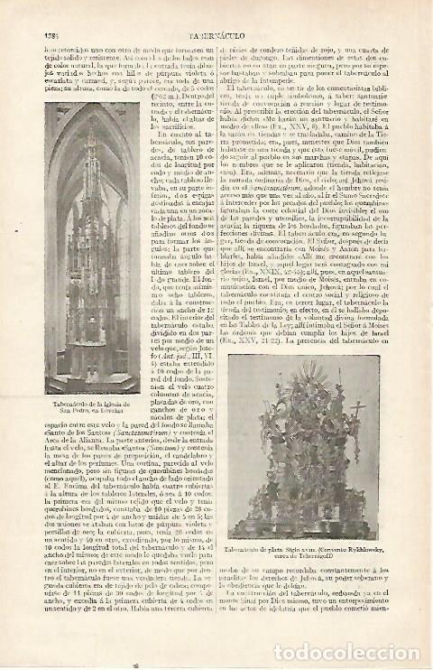 Postkarten: LAMINA ESPASA 22837: Tabernaculos en Lovaina y Tchernigoff - Varios