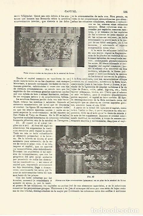 Cartoline: LAMINA ESPASA 28274: Pilar de la catedral de Reims - Varios