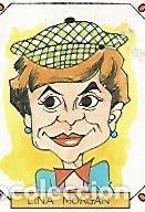 Postales: CROMO 2276: CARICATURAS 22: LINA MORGAN - Varios