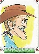 Postales: CROMO 2448: CARICATURAS 22: KIRK DOUGLAS - Varios