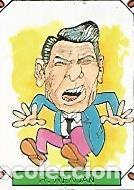 Postkarten: CROMO 2469: CARICATURAS 22: RONALD REAGAN - Varios