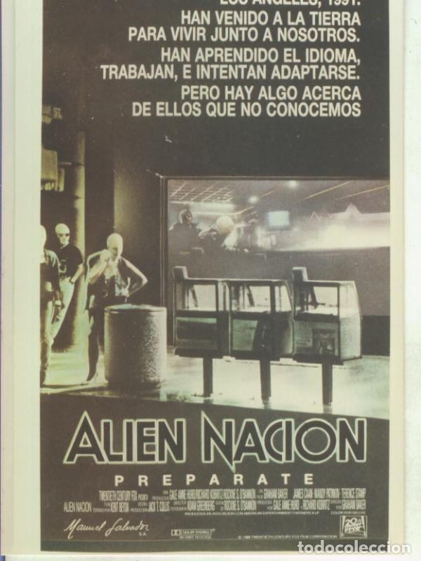 Postales: Foto cine 167: Alien Nacion - Varios