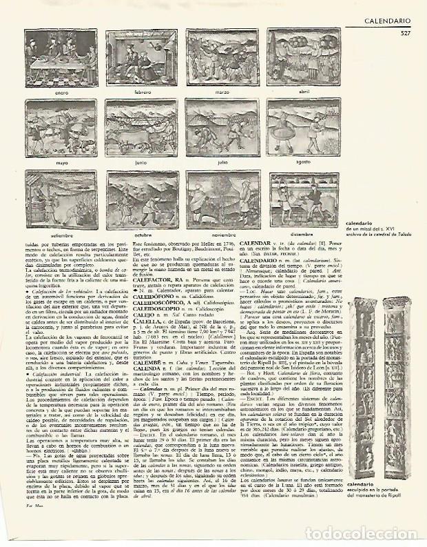 Postales: LAMINA LAROUSSE 70231: Calendario de un misal del siglo XVI - Varios