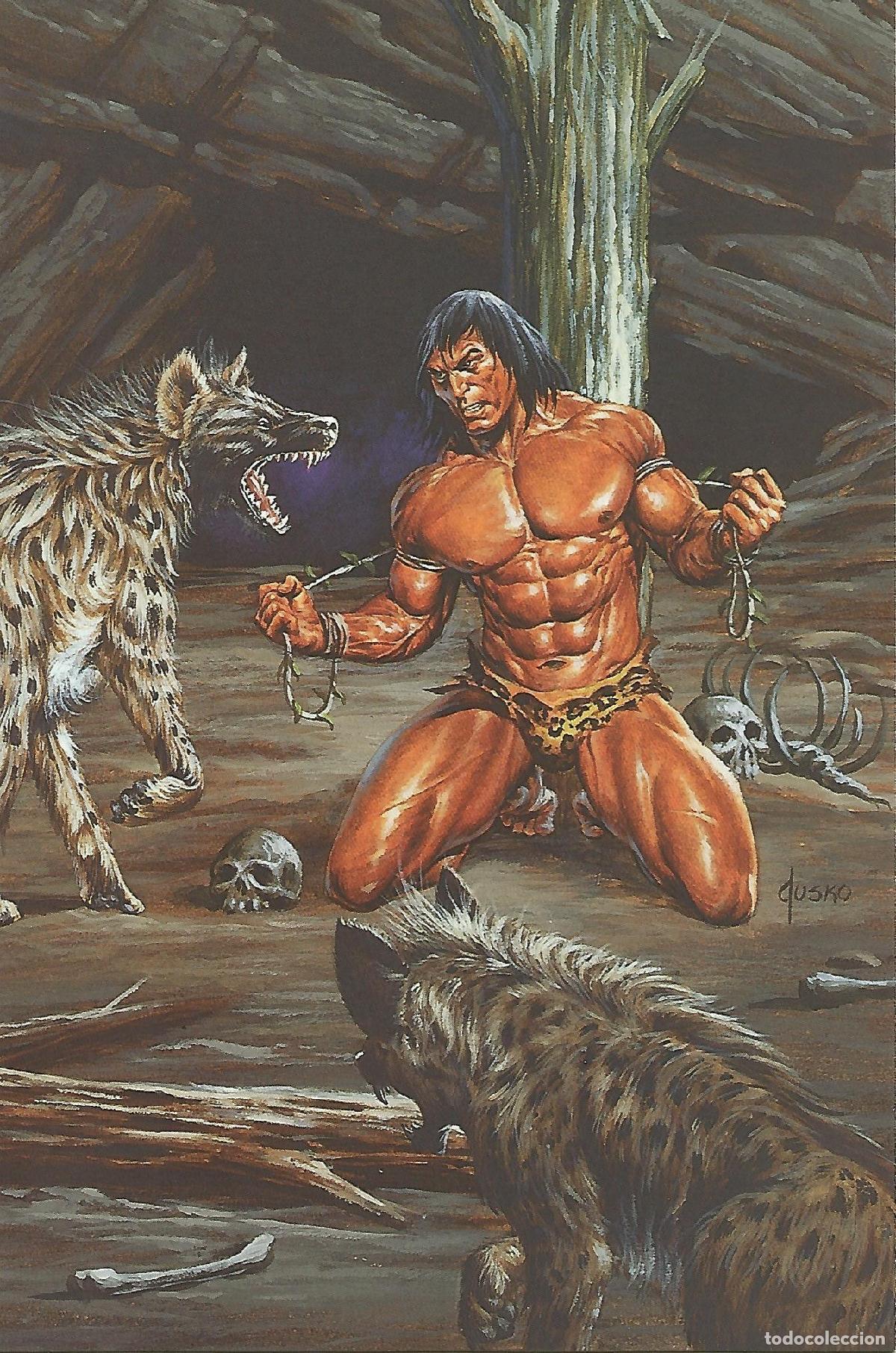 Cartes Postales: Colossal Card 65: Joe Jusko. The End of Bukawai - Joe Jusko