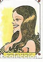 Postales: CROMO 2431: CARICATURAS 22: AMPARO MU&Ntilde;OZ - Varios