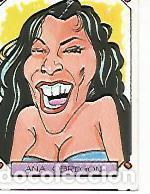 Postales: CROMO 2436: CARICATURAS 22: ANA OBREGON - Varios