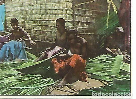 Cartes Postales: CROMO CHOCOLATES BATANGA - Album no 2 A traves de Africa. Serie VI. Cromo no 8. Nipa - Varios