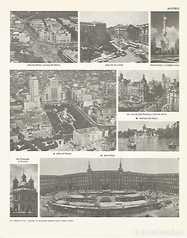 Postkarten: LAMINA LAROUSSE 70250: Vistas de Madrid - Varios