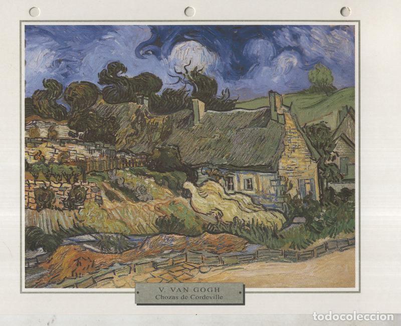 Cartoline: Lamina 33: Van Gogh: Chozas de Cordevilla - Varios