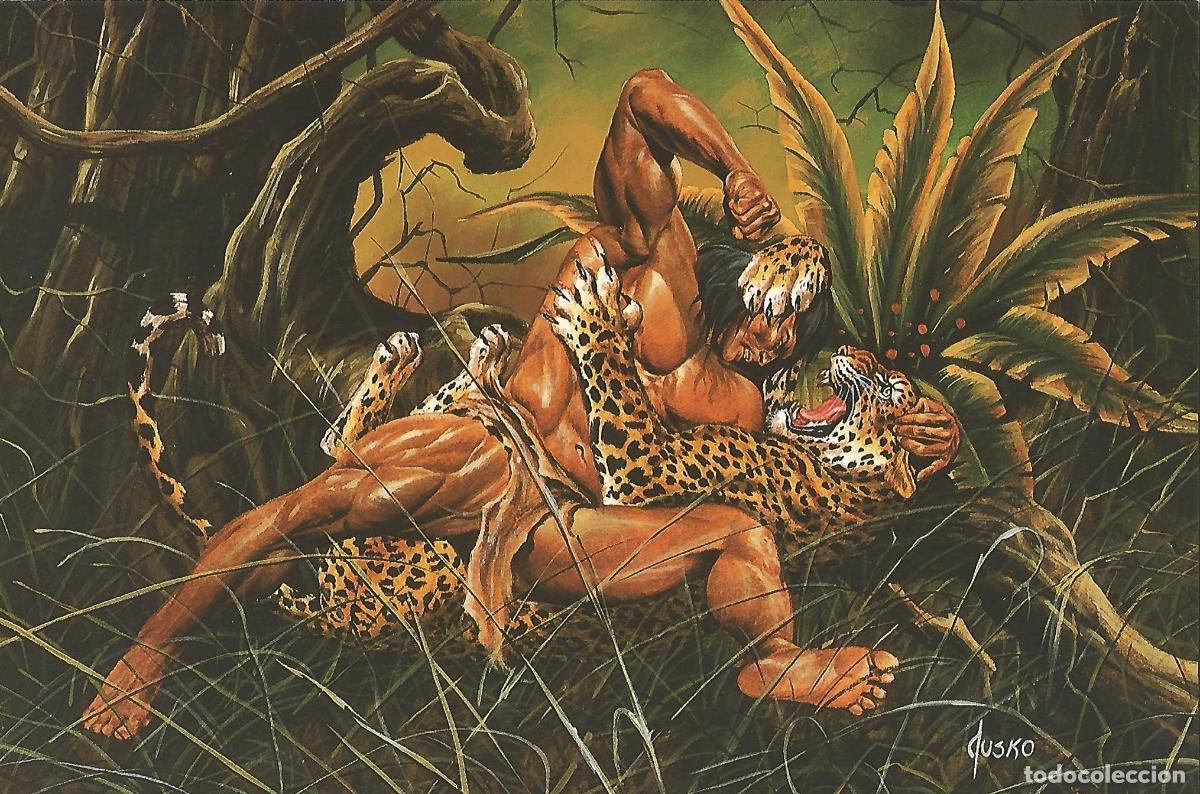 Postales: Colossal Card 43: Joe Jusko. Fists of Fury - Joe Jusko