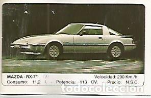 Postales: CROMO 318 ALBUM COCHES MOTOR 16: MAZDA RX-7 - Varios