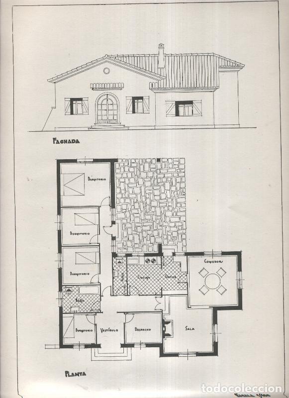 Postales: Planos modernos de Villas y Chalets modelo numero 18 - Varios