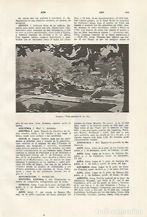 Cartoline: LAMINA SALVAT 80414: Vista de Azpeitia (Guipuzcoa) - Varios