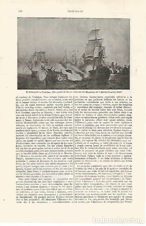 Postkarten: LAMINA ESPASA 28761: El Redoutable en Trafalgar por Meyer - Varios