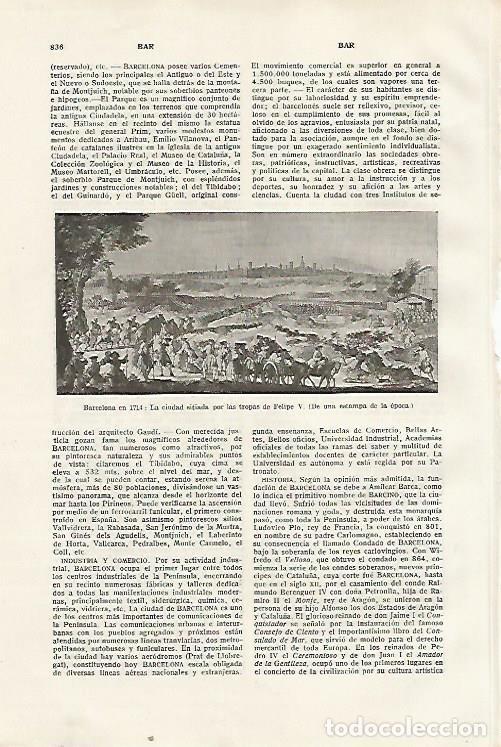 Postkarten: LAMINA SALVAT 80481: Barcelona sitiada en 1714 - Varios