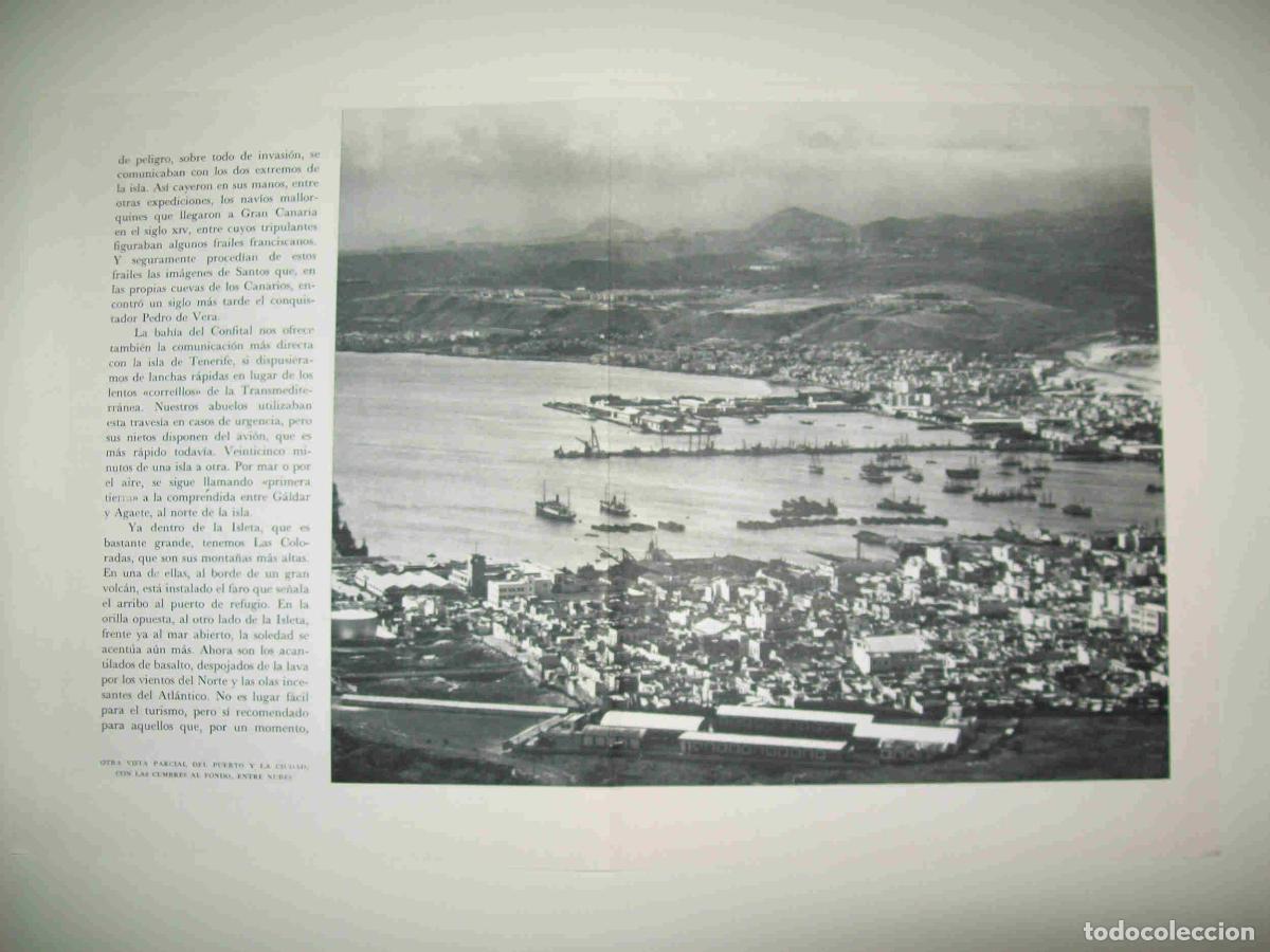 Postales: LAMINA 10214: Puerto de La Isleta - Claudio de la Torre