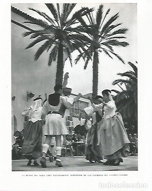 Cartoline: LAMINA 10224: Rueda de baile canario - Claudio de la Torre