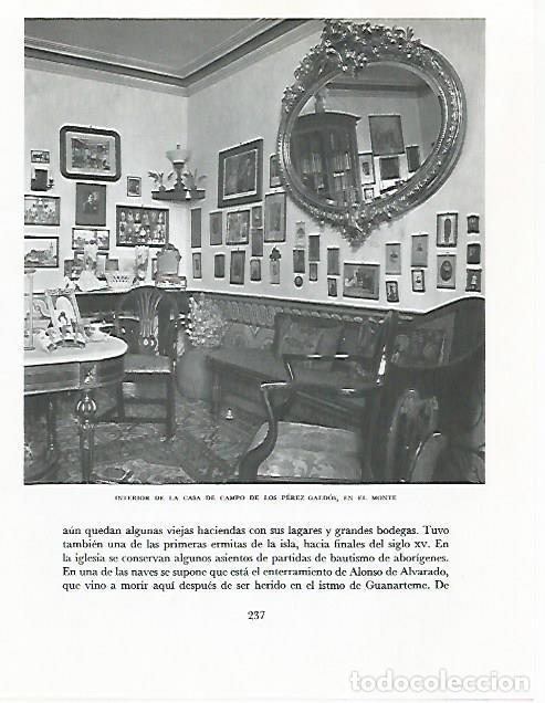 Cartoline: LAMINA 10300: Interior de la Casa de Campo de los Perez Galdos en El Monte - Claudio de la Torre